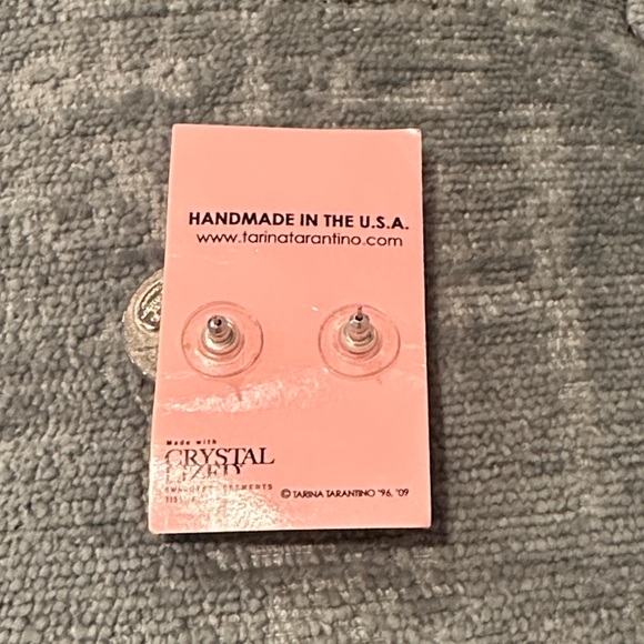 Tarina Tarantino Rare Button Post Earrings - Picture 4 of 6